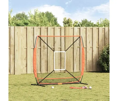 Beisbols Un Softball Melna 180 X 90 X 153 Cm Poliesters Vidaxl