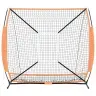 Beisbols Un Softball Melna 180 X 90 X 153 Cm Poliesters Vidaxl