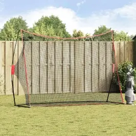 Golf Treniņu Palīglīdzekļi Melna 309 X 93 X 216 Cm Poliesters Vidaxl