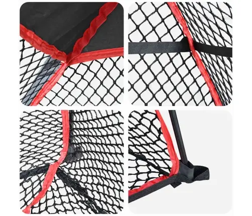 Golfa Treniņa Palīgrīki Melna 314 X 150 X 206 Cm Poliesters Vidaxl