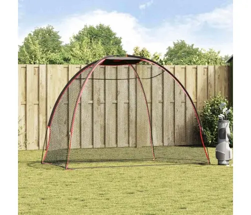 Golfa Treniņa Palīgrīki Melna 314 X 150 X 206 Cm Poliesters Vidaxl