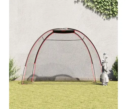 Golfa Treniņa Palīgrīki Melna 314 X 150 X 206 Cm Poliesters Vidaxl