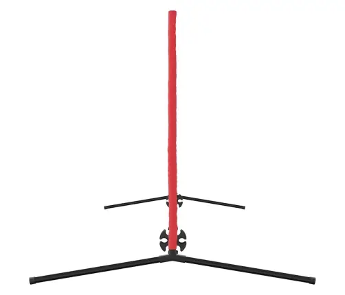 Tenisa Tīkls Melns Un Sarkans 301 X 90.5 X 87 Cm Poliesters Vidaxl