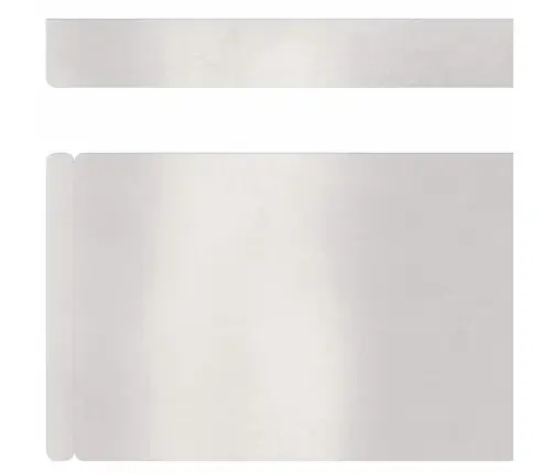 Murupiire Hõbedane 450 X 0.05 X 15 Cm Roostevaba Teras