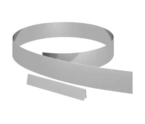 Vejo Kraštas Sidabro 450 X 0.05 X 15 Cm Cinkuota Plienas