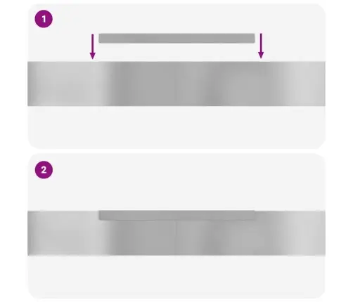 Dārza Zāliena Malas 4 Pcs Sudraba 450 X 10 Cm Cinkots Tērauds Vidaxl