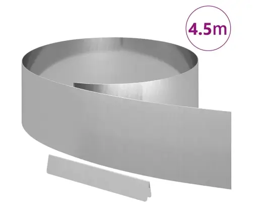 Murupiire Hõbedane 450 X 0.05 X 15 Cm Tsinkteras