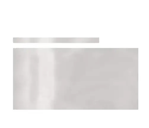 Vejo Kraštas Sidabro 450 X 0.05 X 15 Cm Nerūdijantis Plienas