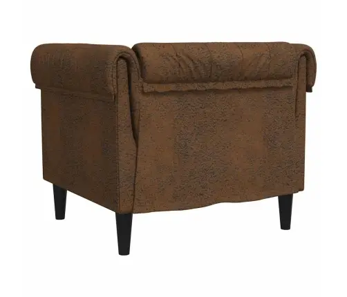 Česterfīlda Dīvāna Krēsls Brūna 78.5 X 74.5 X 74.5 Cm Vidaxl Česterfīlda Dīvāna Krēsls Brūna 78.5 X 74.5 X 74.5 Cm Vidaxl