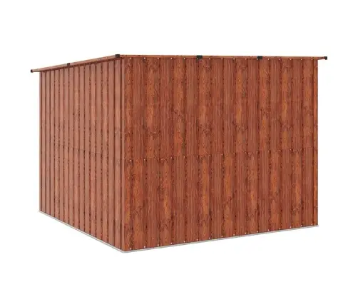 Velosipēdu Nojume 3 Pcs Brūna 215 X 206 X 157 Cm Metāla Vidaxl