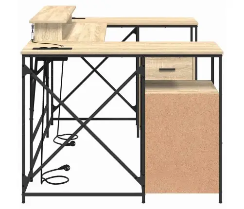 Galds Sonoma Ozols 182 X 101 X 87.5 Cm Inženierijas Koks Vidaxl