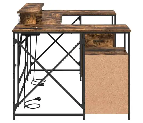 Galds Dūmu Ozols 182 X 101 X 87.5 Cm Inženierijas Koks Vidaxl Galds Dūmu Ozols 182 X 101 X 87.5 Cm Inženierijas Koks Vidaxl