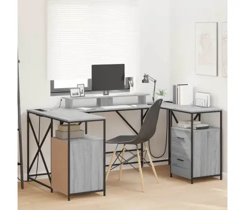 Laud Sahtliga Hall Sonoma 182 X 101 X 87,5 Cm Tehispuit