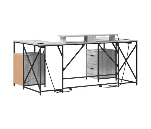 Laud Sahtliga Hall Sonoma 182 X 101 X 87,5 Cm Tehispuit