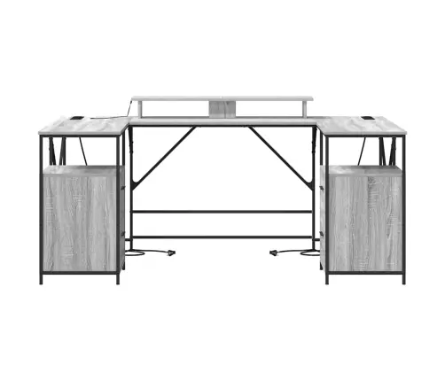 Laud Sahtliga Hall Sonoma 182 X 101 X 87,5 Cm Tehispuit