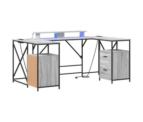 Laud Sahtliga Hall Sonoma 182 X 101 X 87,5 Cm Tehispuit