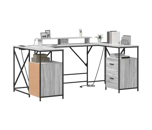 Laud Sahtliga Hall Sonoma 182 X 101 X 87,5 Cm Tehispuit