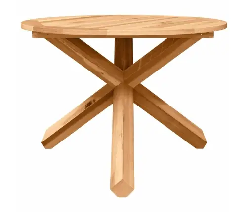 Dārza Ēdamgalds 3 Pcs Brūna 109 X 109 X 74 Cm Vidaxl