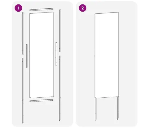 Aia Privaatsuse Kate Antratsiit 32 X 140 Cm Külmpruun Teras