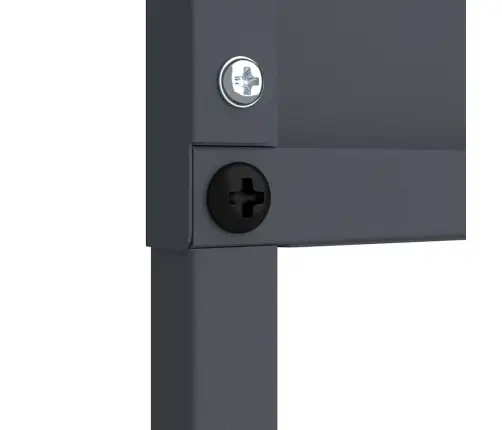 Dārza Privātuma Ekrāns Izriezts Raksts Antracīts 32 X 140 Cm Vidaxl