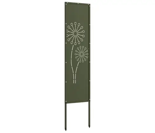 Sodo Privatumo Ekranas „Fretwork“ Alyvuogių Žalia 32 X 140 Cm