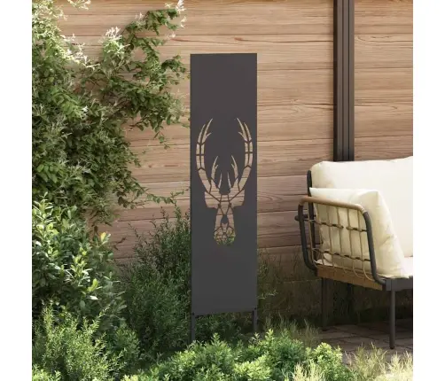 Sodo Privatumo Ekranas Gyvūnų Raštai Juoda 32 X 140 Cm