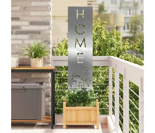 Dārza Privātuma Ekrāns Sudraba 32 X 140 Cm Nerūsējošs Tērauds Vidaxl