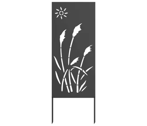 Sodo Privatumo Ekranas „Fretwork“ Juoda 50 X 140 Cm