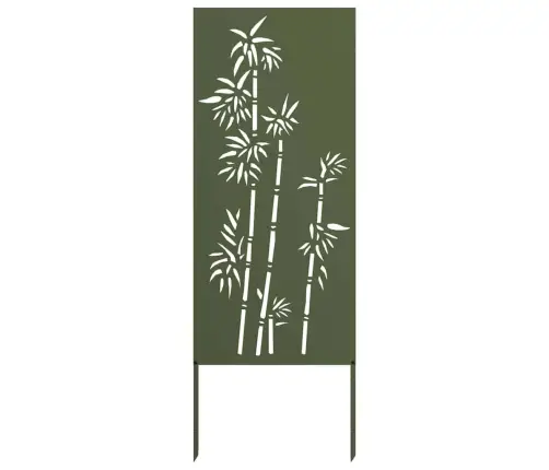 Sodo Privatumo Ekranas Gėlių Alyvuogių Žalia 50 X 140 Cm