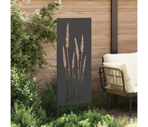 Aia Privaatsuse Kate Lilled Must 50 X 140 Cm Külmpruun Teras