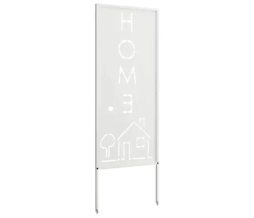 Sodo Privatumo Ekranas „Fretwork“ Balta 50 X 140 Cm