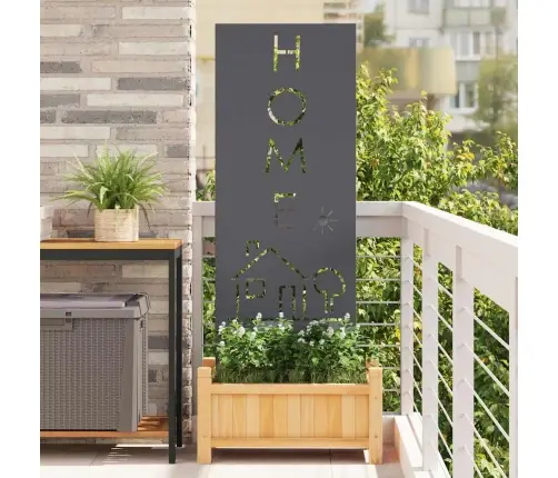 Sodo Privatumo Ekranas „Fretwork“ Antracitas 50 X 140 Cm