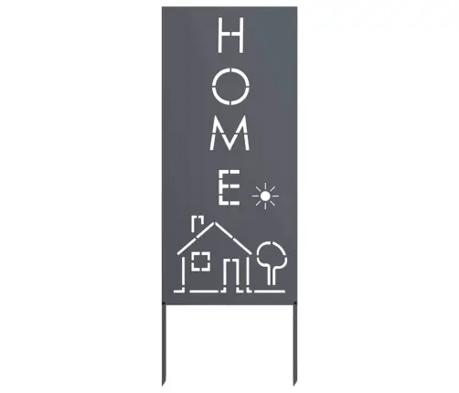 Sodo Privatumo Ekranas „Fretwork“ Antracitas 50 X 140 Cm