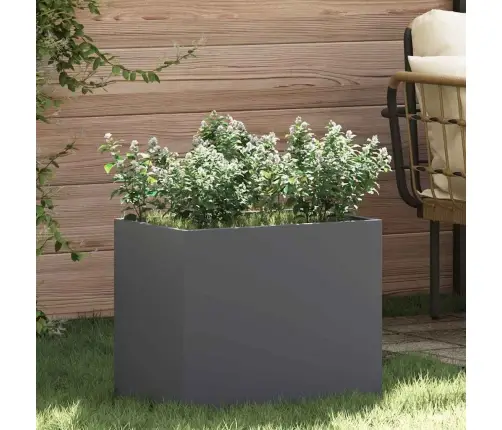 Dārza Stādītājs Antracīta 50 X 32 X 40 Cm Vidaxl