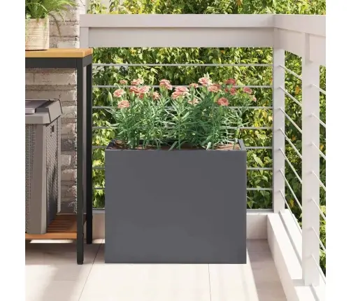 Dārza Stādītājs Antracīta 50 X 32 X 40 Cm Vidaxl