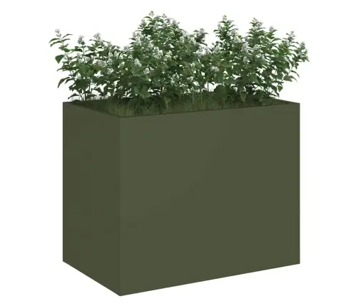 Dārza Stādītājs Olīvu Zaļa 50 X 32 X 40 Cm Vidaxl