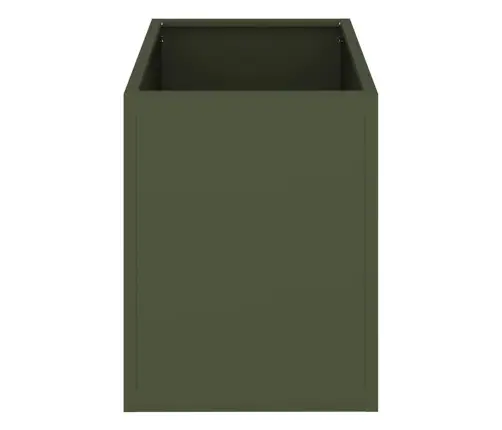 Dārza Stādītājs Olīvu Zaļa 50 X 32 X 40 Cm Vidaxl