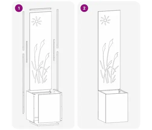 Aia Privaatsuse Kate Rooste 32 X 140 Cm Kulunud Teras