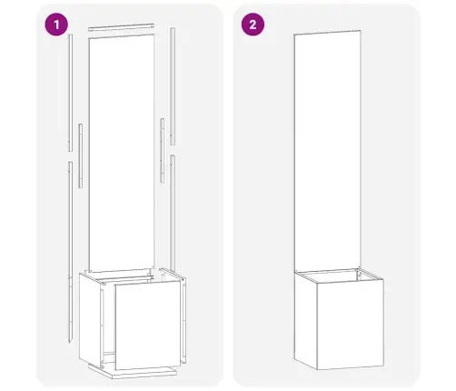 Aia Privaatsuse Kate Rooste 32 X 140 Cm Kulunud Teras
