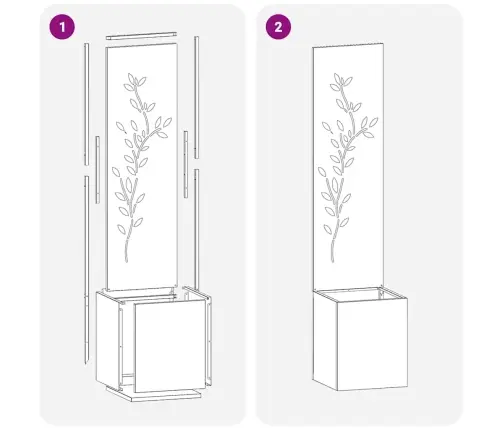 Dārza Privātuma Ekrāns Ziedu Raksts Antracīts 32 X 140 Cm Vidaxl