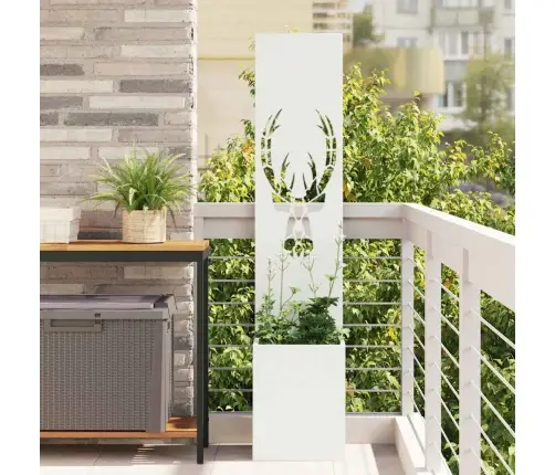 Aia Privaatsuse Kate Valge 32 X 140 Cm Külmpruun Teras