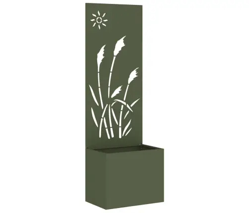 Aia Privaatsuse Kate Oliiviroheline 50 X 140 Cm Külmpruun Teras