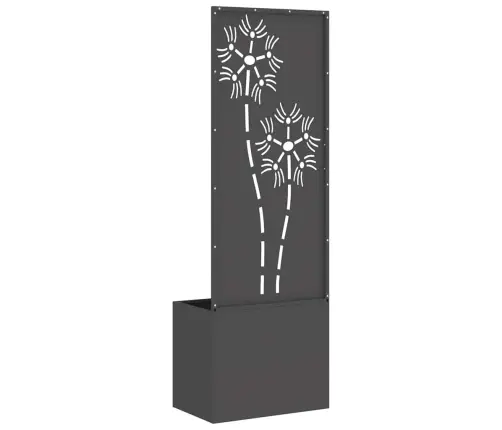 Aia Privaatsuse Kate Lilled Must 50 X 140 Cm Külmpruun Teras