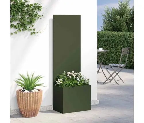 Sodo Privatumo Ekranas „Fretwork“ Alyvuogių Žalia 50 X 140 Cm