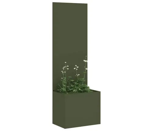 Sodo Privatumo Ekranas „Fretwork“ Alyvuogių Žalia 50 X 140 Cm