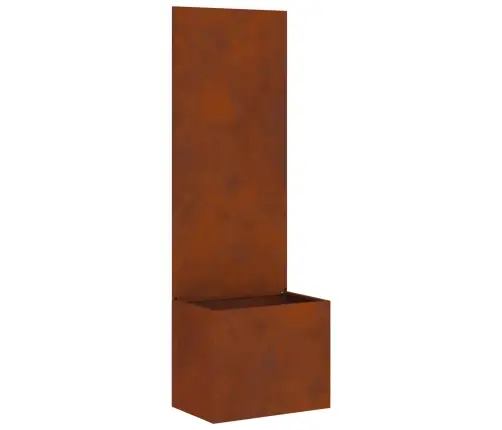 Dārza Privātuma Ekrāns Rūsa 50 X 140 Cm Novecināts Tērauds Vidaxl