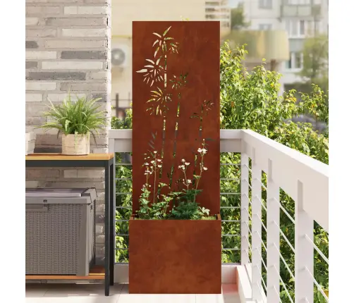 Aia Privaatsuse Kate Lilled Rooste 50 X 140 Cm Kulunud Teras