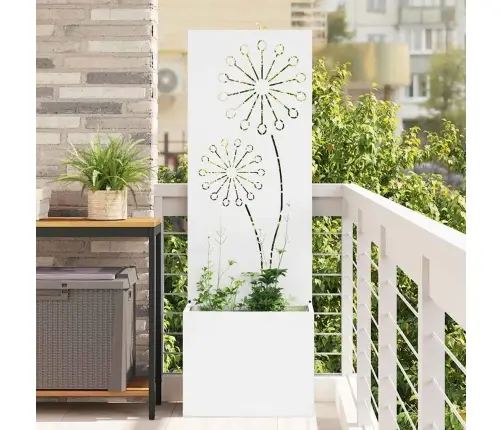 Aia Privaatsuse Kate Valge 50 X 140 Cm Külmpruun Teras