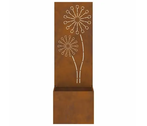 Sodo Privatumo Ekranas „Fretwork“ Rūdijanti 50 X 140 Cm