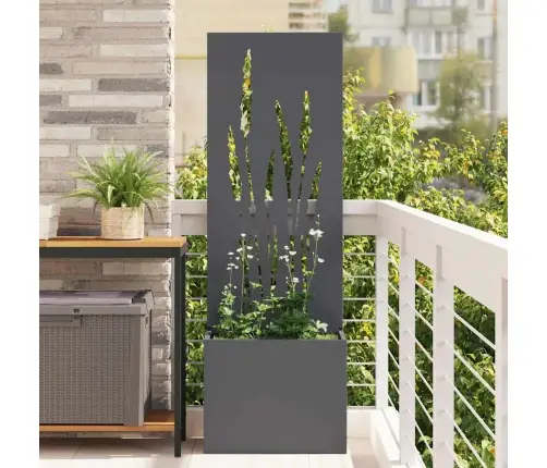 Sodo Privatumo Ekranas „Fretwork“ Antracitas 50 X 140 Cm